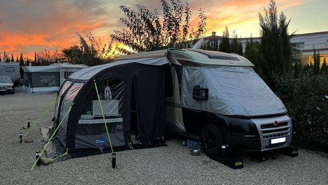 Luftvorzelt / Vorzelt Dometic / Kampa RALLY AIR PRO 330, Anbauhöhe 230 - 250 cm - Zelt - Morbach