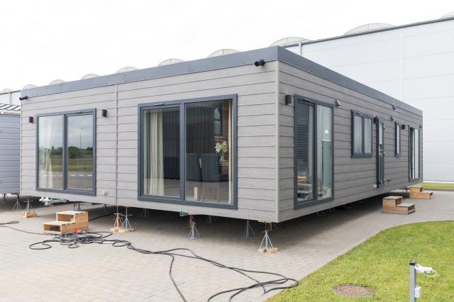 Lodge, Chalet, Ferienhaus - San Marino (12 x 7,9 m) - Mobilheim - Lübeck