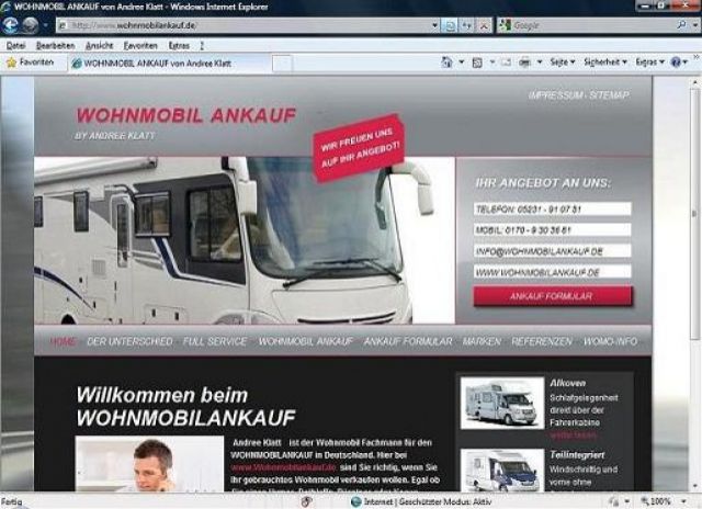 Wohnmobilankauf von Weinsberg und Knaus Womos - Wohnmobil Kauf - Detmold
