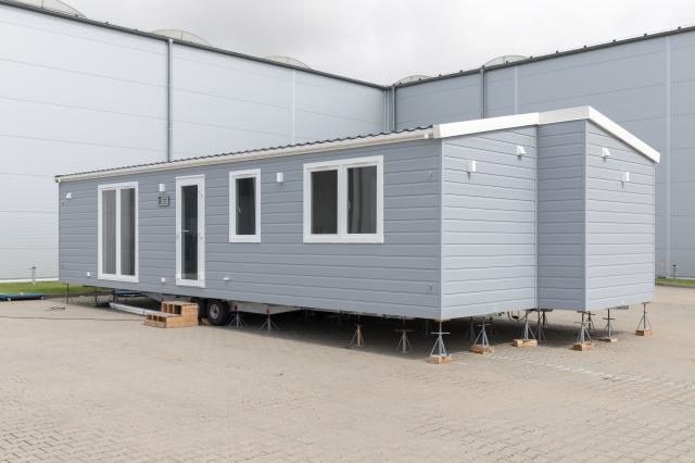 Lodge, Chalet, Ferienhaus - Bora Bora (8,8 x 5,8 m) - Mobilheim - Lübeck