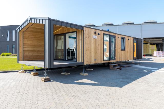 Mobilheim, Chalet, Ferienhaus - Capri Luxury (12,5 x 4 m) - auch mit Stellplatz! - Mobilheim - Lübeck
